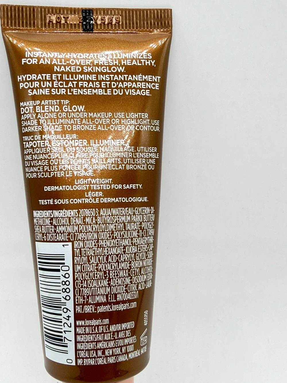 L'Oreal Lumi Glotion in Rich Hydrating Illuminator -